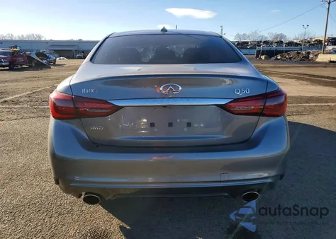 2020 Infiniti Q50 Pure z USA, uszkodzony, nr VIN JN1EV7AR3LM254251
